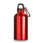 Butelka sportowa 400 ml z karabińczykiem z nadrukiem gadżet reklamowy