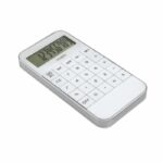 10-cyfrowy kalkulator wykonany z ABS. Dołączona 1 szt. baterii AG13.. Gadżet reklamowy dla firmy.
