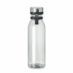 Dwuścienna butelka z RPET z silikonowym uchwytem do łatwego przenoszenia oraz zakrętką ze stali nierdzewnej. Bez BPA. Szczelna. Pojemność: 780 ml. Nie nadaje się do napojów gazowanych.. Gadżet reklamowy dla firmy.