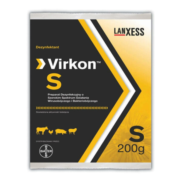 Preparat dezynfekcyjny Virkon S - 200g 139621301 czarny - gadżet reklamowy z nadrukiem