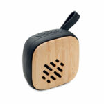 Głośnik 5.0 bezprzewodowy z bambusem z przodu