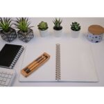bambusowy długopis touch pen i ołówek mechaniczny z nadrukiem gadżet reklamowy