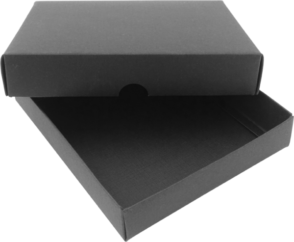 Pudełko (16x12x3cm) 99503701 czarny - gadżet reklamowy z nadrukiem