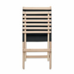 plażowe krzesło drewniane z niskim profilem siedzenia. Oparcie z tkaniny poliestrowej. Max: waga 95 kg. Wyprodukowano w UE. Ten przedmiot może być dostarczony tylko w wielokrotności opakowania zewnętrznego zawierającego 2 szt.. Gadżet reklamowy dla firmy.