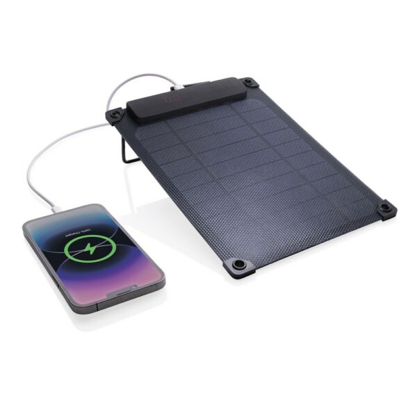 Przenośny panel słoneczny 5W Solarpulse z nadrukiem gadżet reklamowy