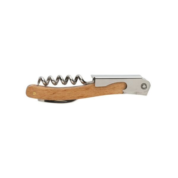 Drewniany nóż kelnerski z nadrukiem gadżet reklamowy