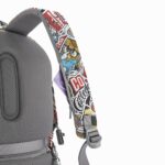 Bobby Soft "Art" plecak chroniący przed kieszonkowcami z nadrukiem gadżet reklamowy