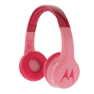 Słuchawki bezprzewodowe dla dzieci Motorola JR300 z nadrukiem gadżet reklamowy