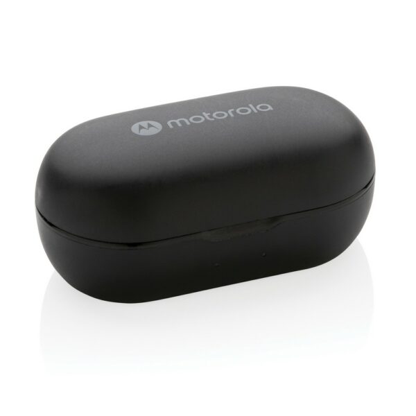 Słuchawki bezprzewodowe Motorola TWS z nadrukiem gadżet reklamowy